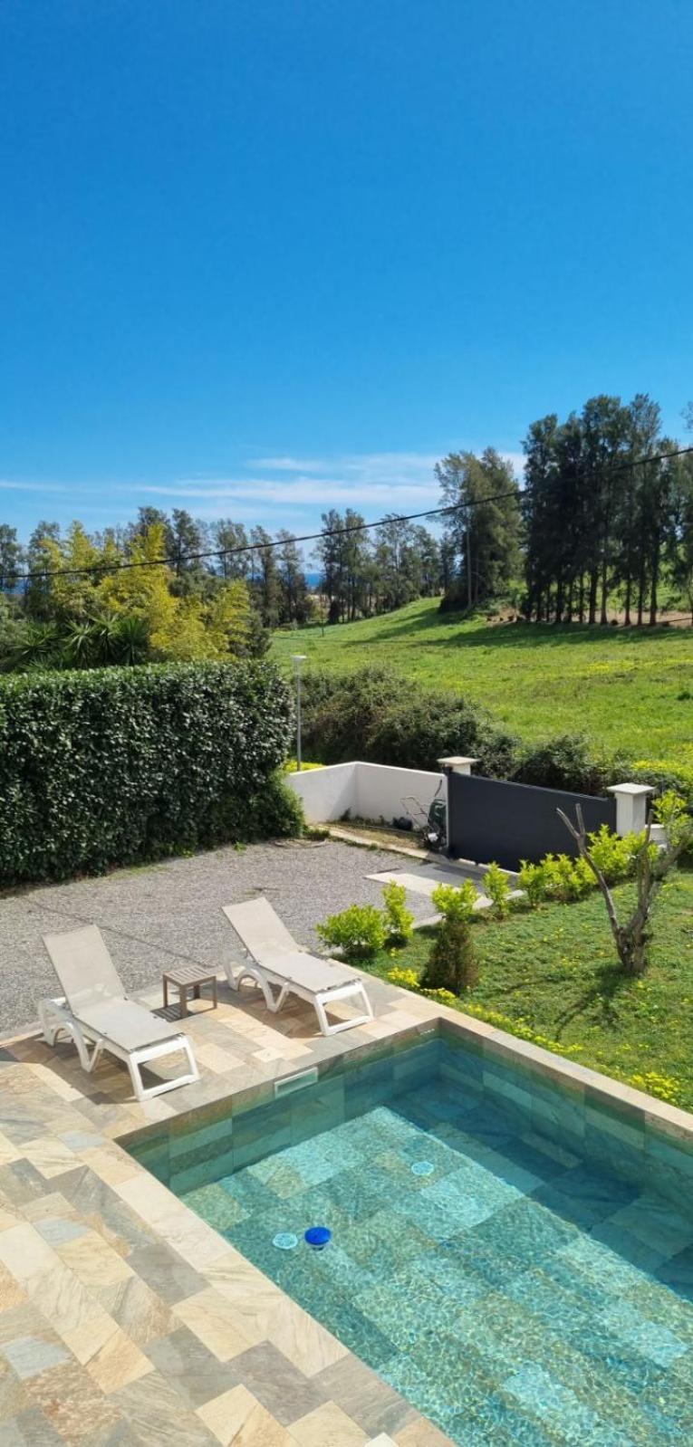 Rez De Villa Avec Piscine Privee, Wifi, Jardin Cloture Penta di Casinca المظهر الخارجي الصورة